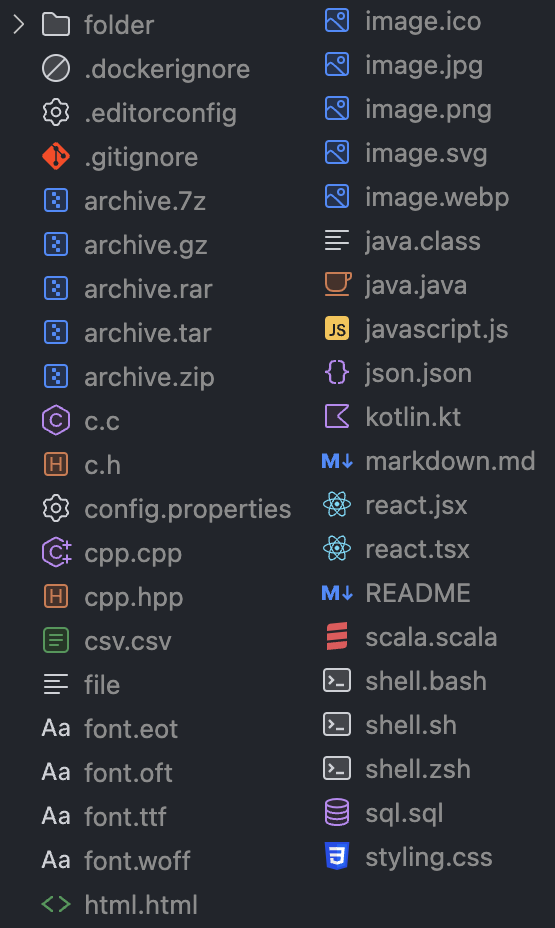 JetBrains Icon Theme For VSCode